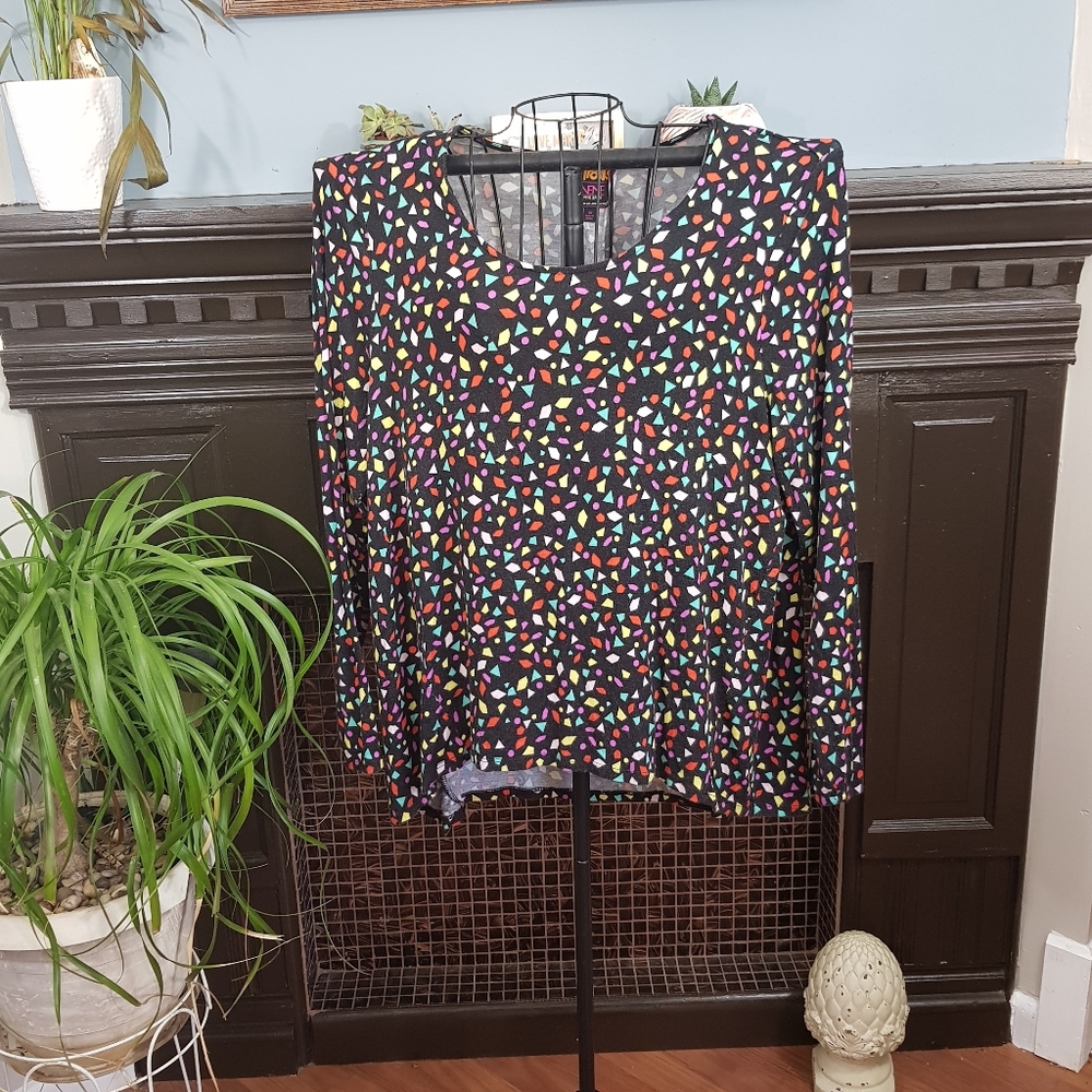 Nene Leaks TROLLS Speckled Long Sleeve Tunic